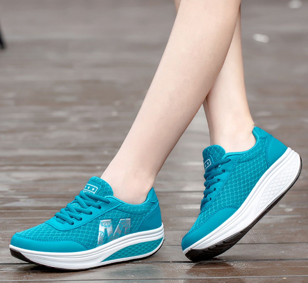 Skyler Platform Walking Sneakers | Women's Cushioned Trainers