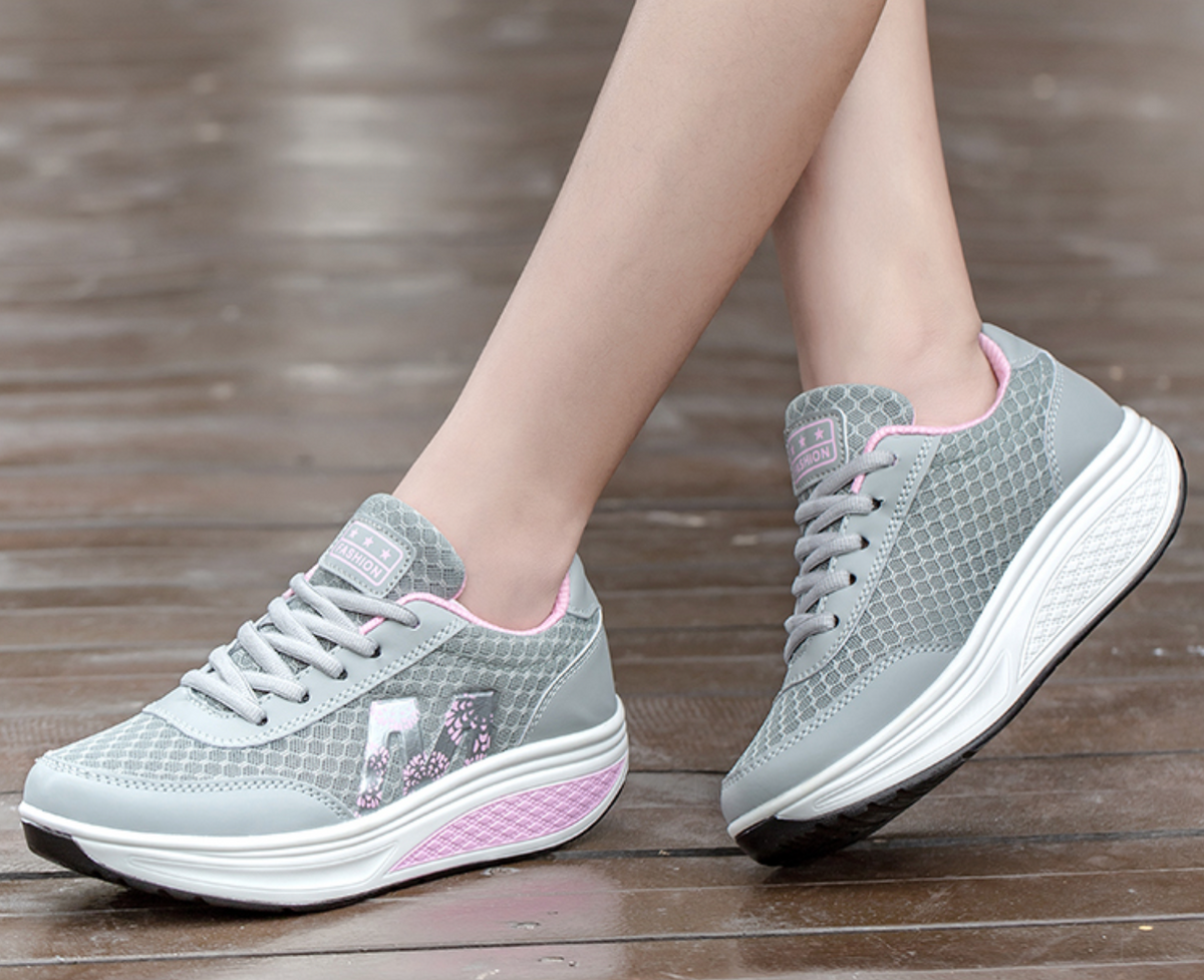 Skyler Platform Walking Sneakers | Women's Cushioned Trainers