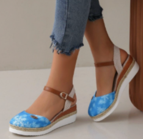 Margie Espadrille Flatform Flats | Women's Ankle-Strap Shoes