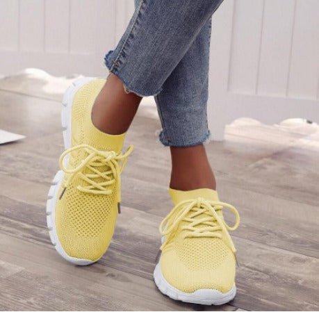 Nova Lightweight Knit Sneakers | Women's Lace-Up Trainers