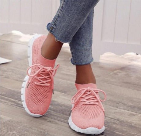 Nova Lightweight Knit Sneakers | Women's Lace-Up Trainers