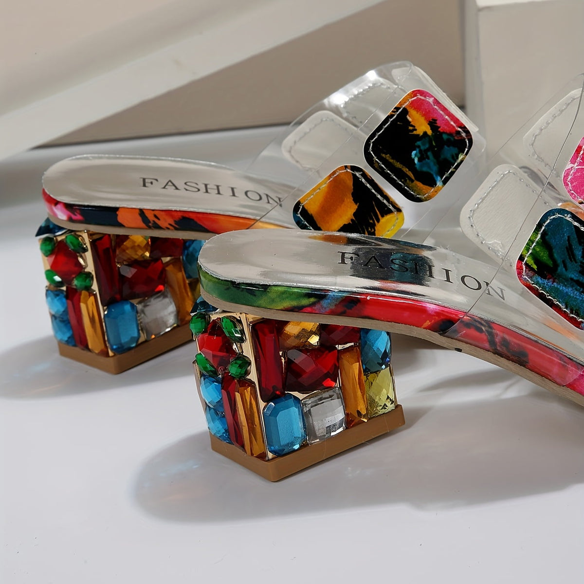 Miami Jewelled Thong Sandals | Women's Embellished Summer Sandals