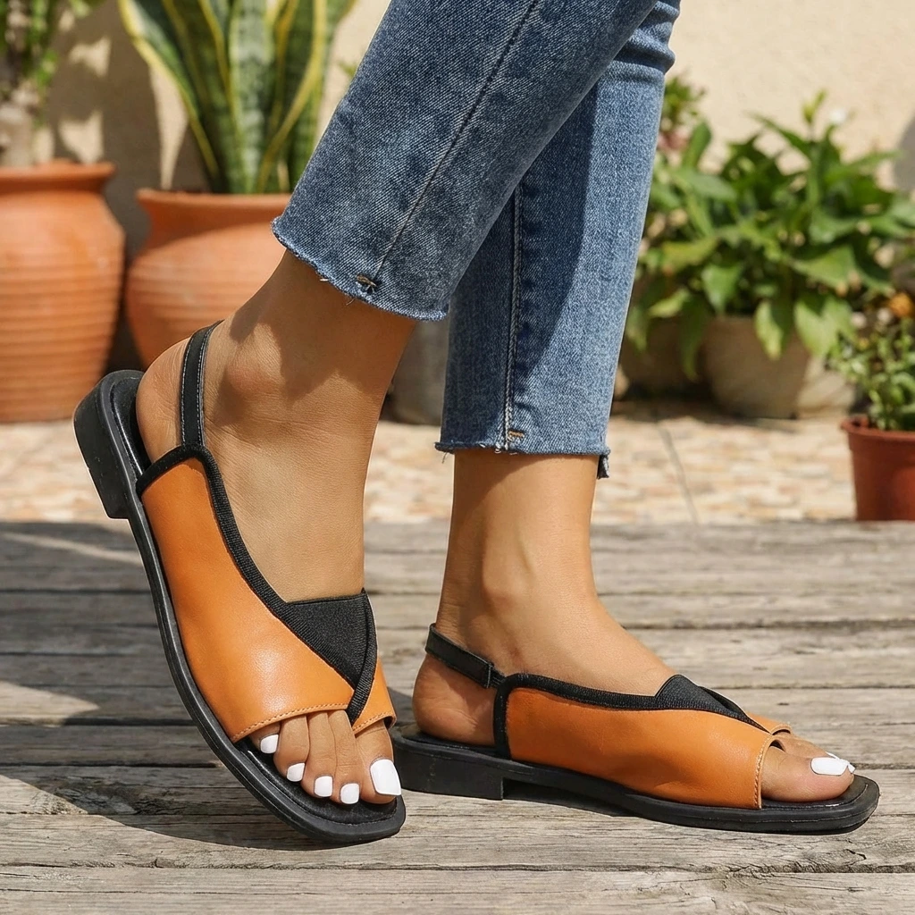 Talia Toe-Loop Slingback Sandals | Women's Flat Summer Sandals