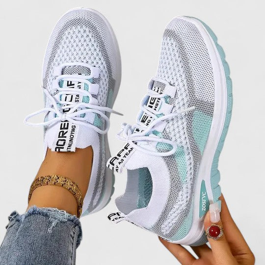 Koda Chunky-Sole Mesh Trainers | Women's Colour-Block Sneakers