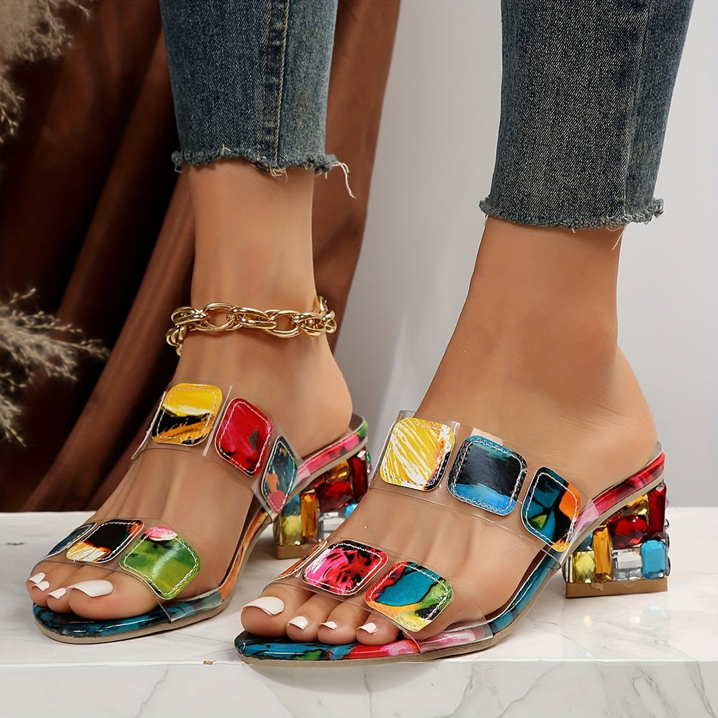 Miami Jewelled Thong Sandals | Women's Embellished Summer Sandals