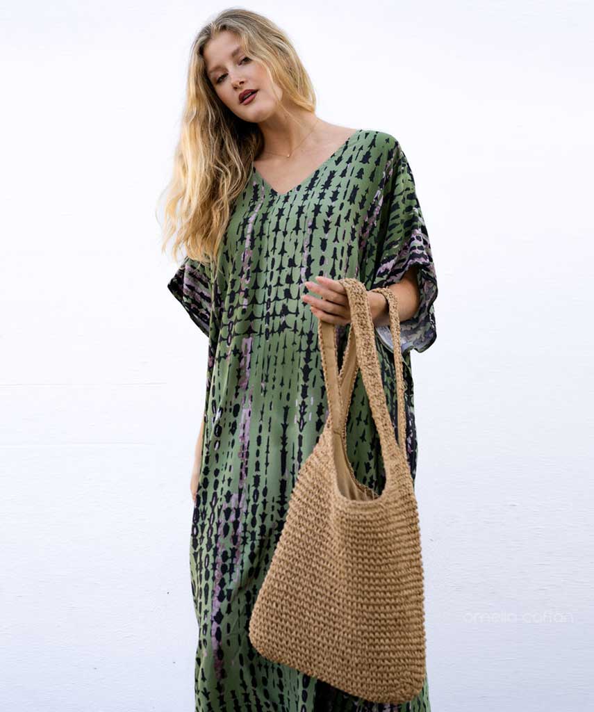 Brielle Tie-Dye Kaftan | Women's Relaxed Maxi Kaftan
