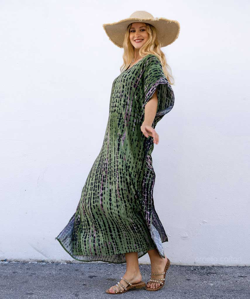 Brielle Tie-Dye Kaftan | Women's Relaxed Maxi Kaftan