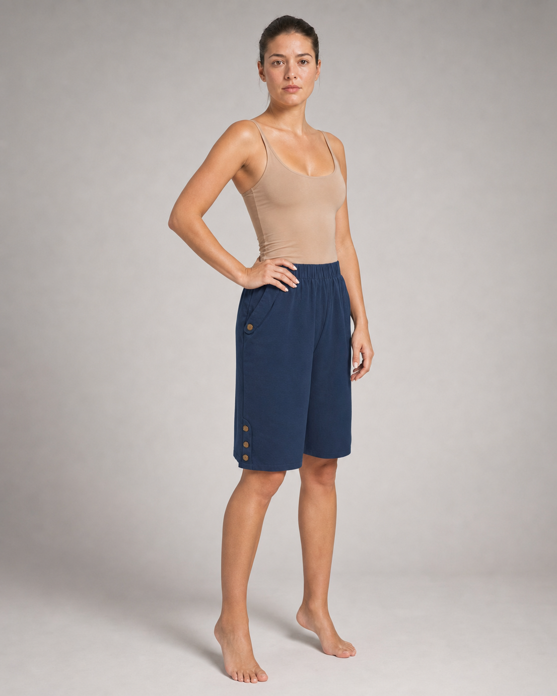 Lolo™ | Shorts — Dark Blue — threequarter
