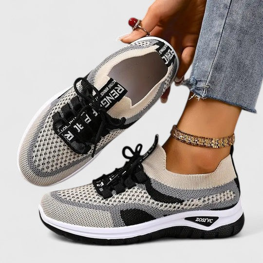Koda Chunky-Sole Mesh Trainers | Women's Colour-Block Sneakers