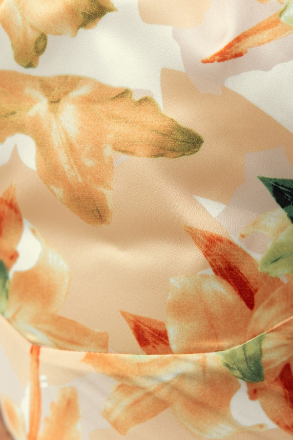 Sofia floral halter-neck open-back maxi dress