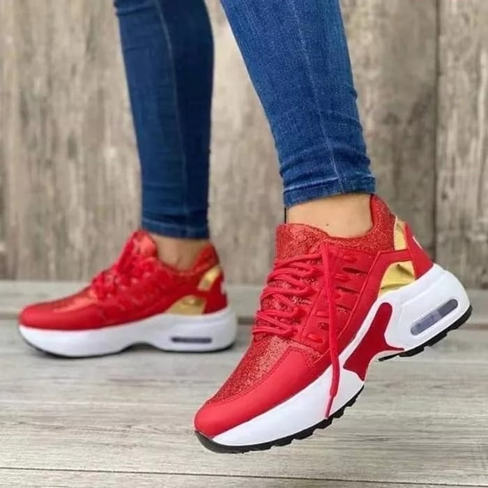 Thea Air-Cushion Platform Sneakers | Women's Running Trainers
