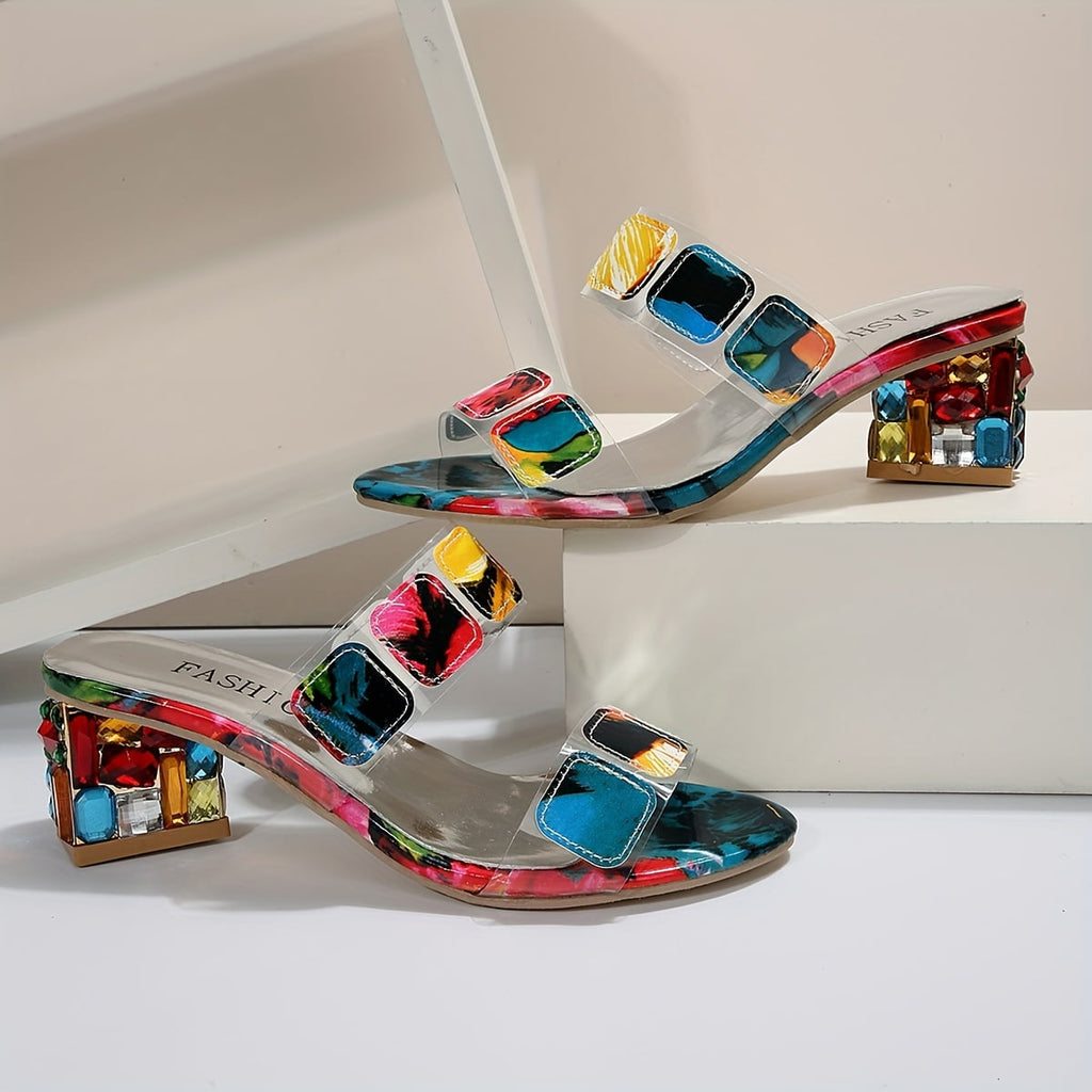 Miami Jewelled Thong Sandals | Women's Embellished Summer Sandals