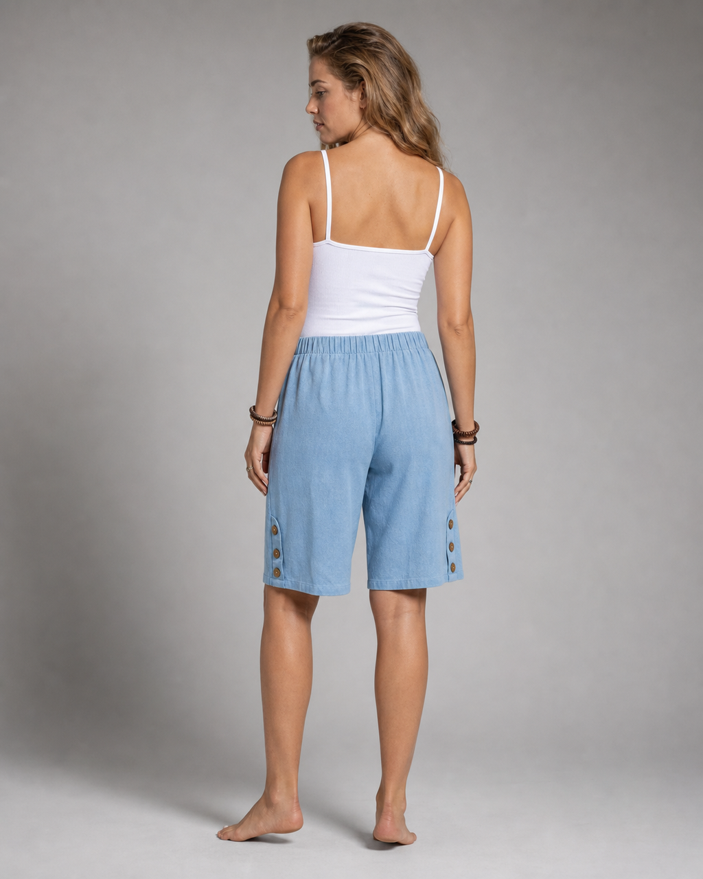 Lolo™ | Shorts — Light Blue — back