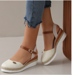 Margie Espadrille Flatform Flats | Women's Ankle-Strap Shoes