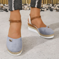 Margie Espadrille Flatform Flats | Women's Ankle-Strap Shoes