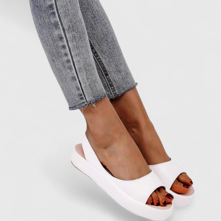 Bondi Peep-Toe Flatform Sandals | Women's Slingback Summer Sandals
