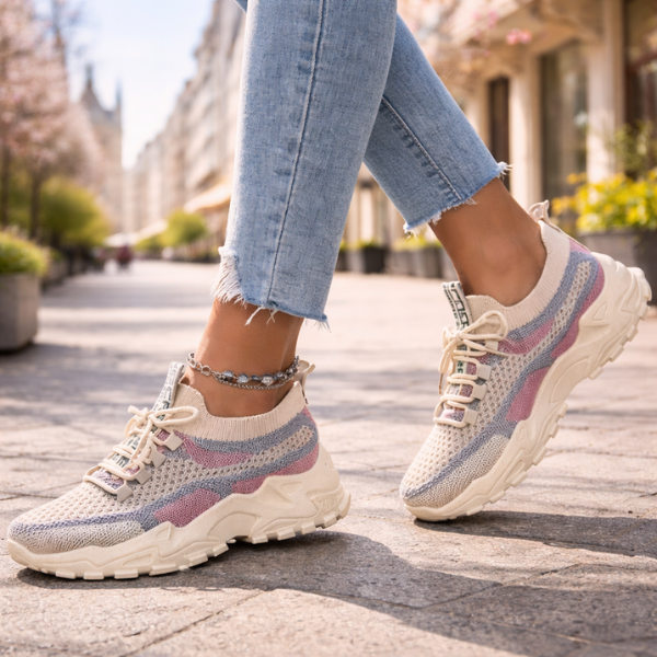 Ondine Breathable Mesh Sneakers | Women's Walking Trainers
