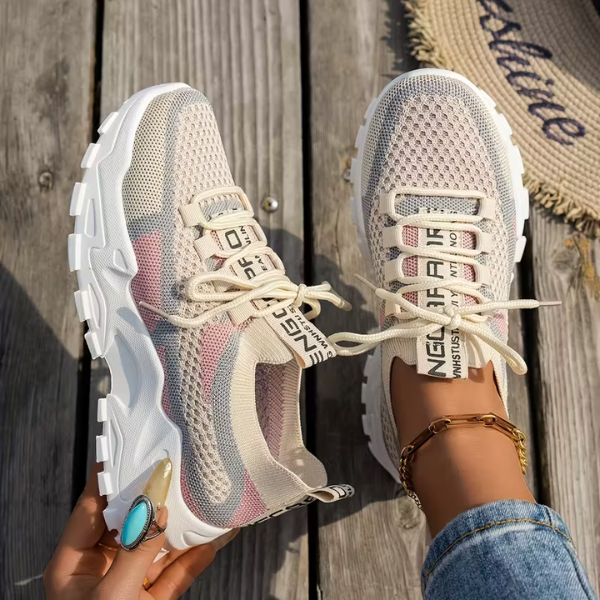 Ondine Breathable Mesh Sneakers | Women's Walking Trainers