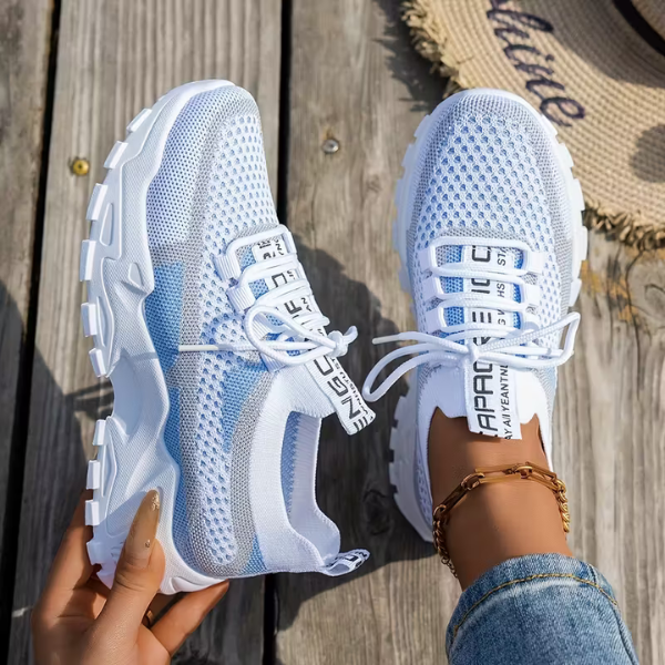 Ondine Breathable Mesh Sneakers | Women's Walking Trainers