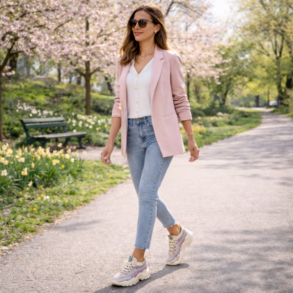 Ondine Breathable Mesh Sneakers | Women's Walking Trainers