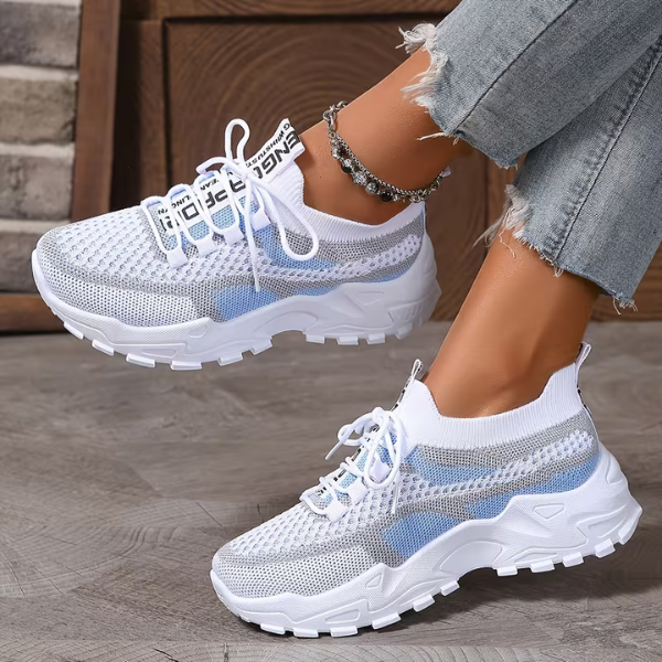Ondine Breathable Mesh Sneakers | Women's Walking Trainers