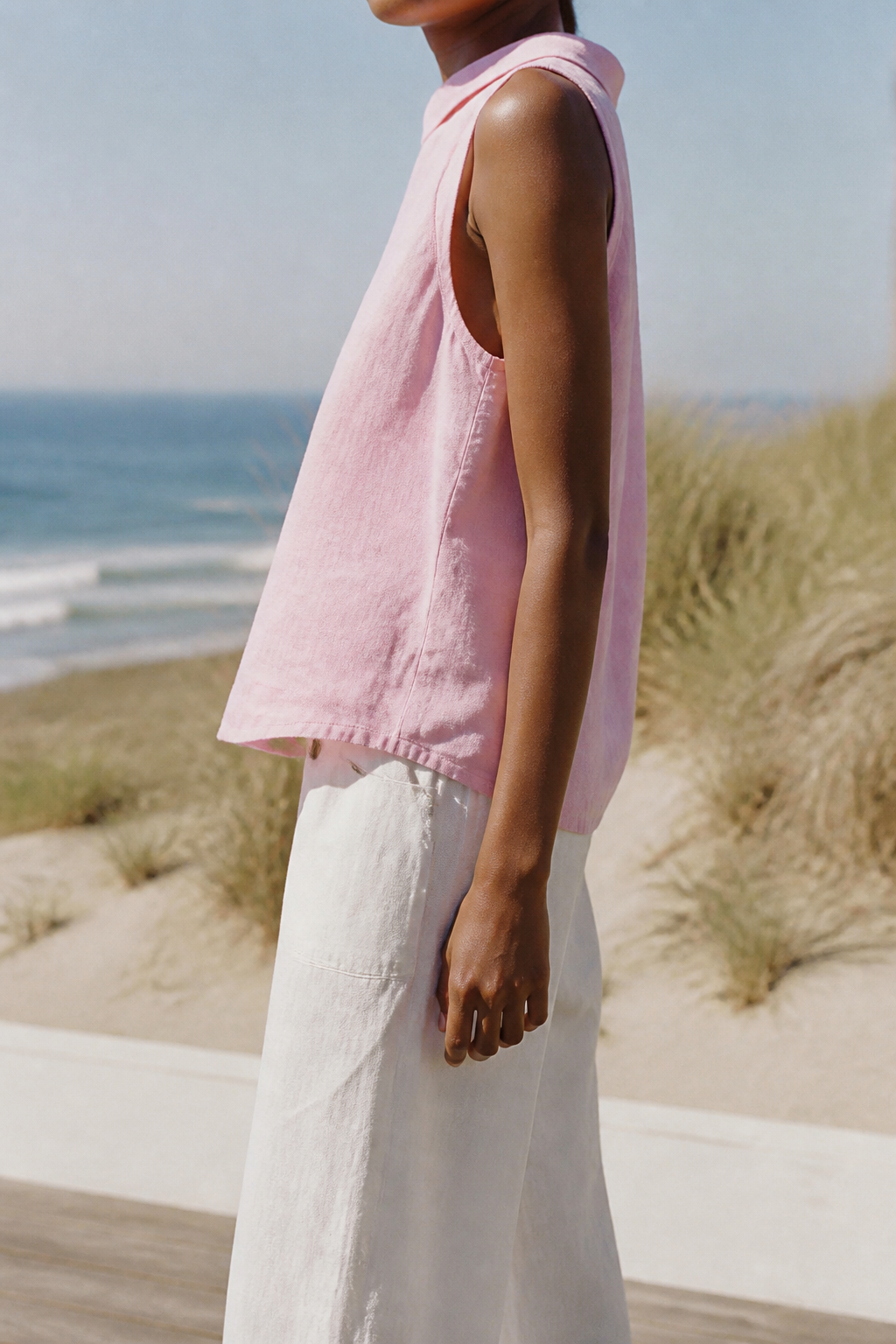 Maren Relaxed Linen Shirt | Women's Everyday Button-Up Top