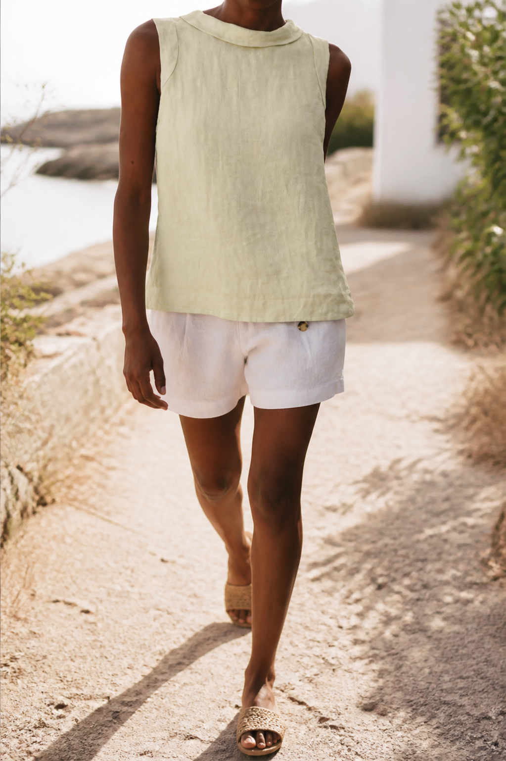 Maren Relaxed Linen Shirt | Women's Everyday Button-Up Top