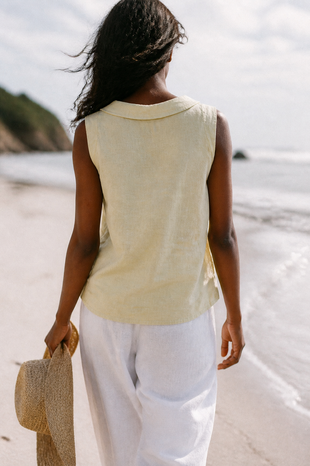 Maren Relaxed Linen Shirt | Women's Everyday Button-Up Top