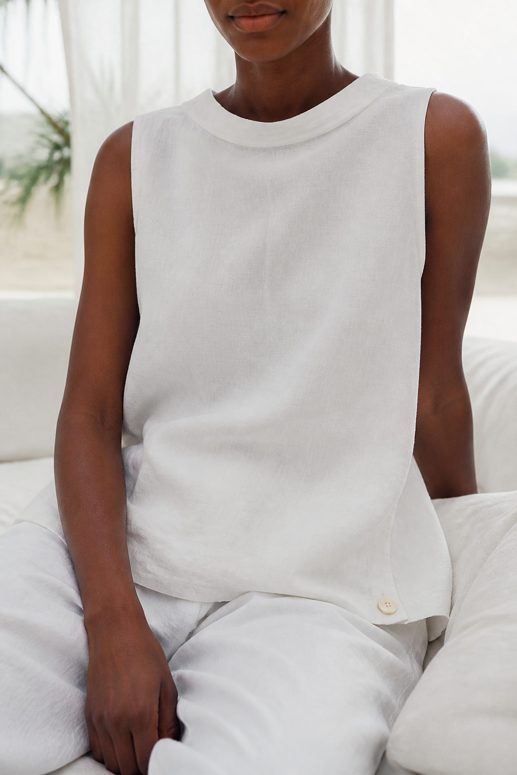 Maren Relaxed Linen Shirt | Women's Everyday Button-Up Top