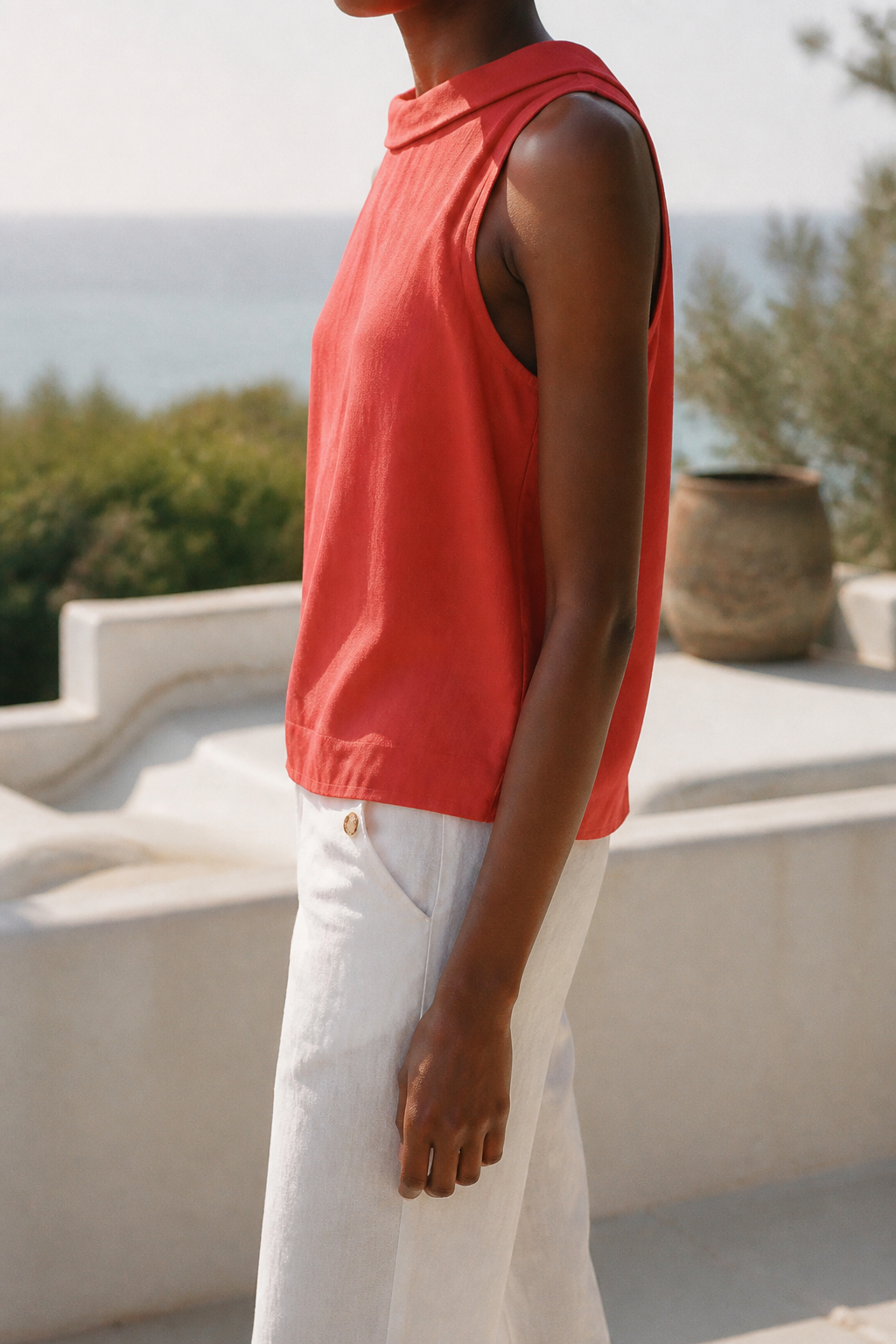 Maren Relaxed Linen Shirt | Women's Everyday Button-Up Top