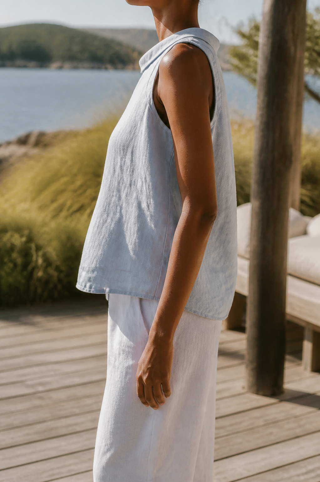 Maren Relaxed Linen Shirt | Women's Everyday Button-Up Top