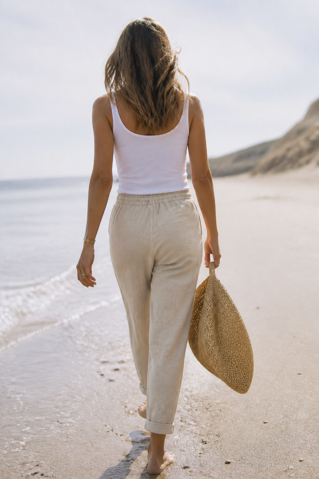 Marlowe Wide-Leg Pants | Women's Relaxed Linen Trousers