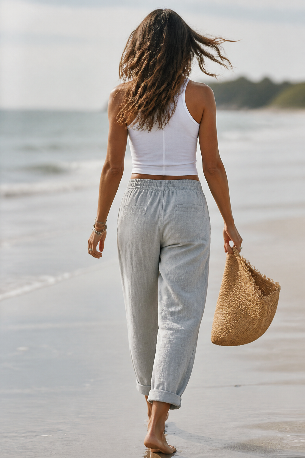 Marlowe Wide-Leg Pants | Women's Relaxed Linen Trousers