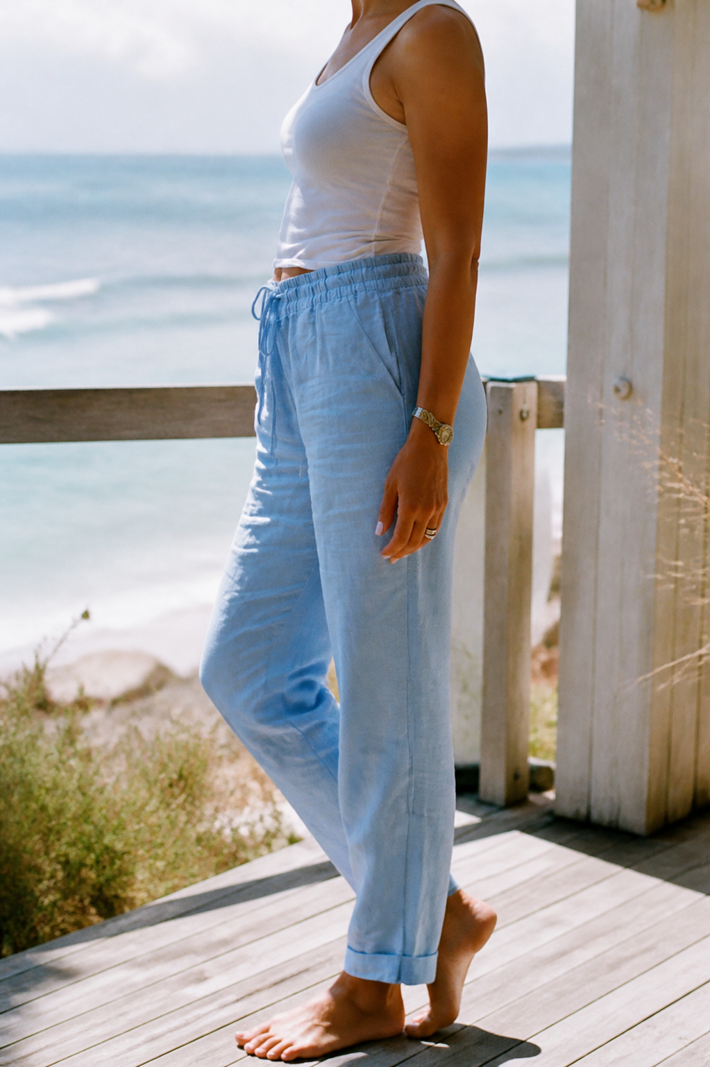Marlowe Wide-Leg Pants | Women's Relaxed Linen Trousers