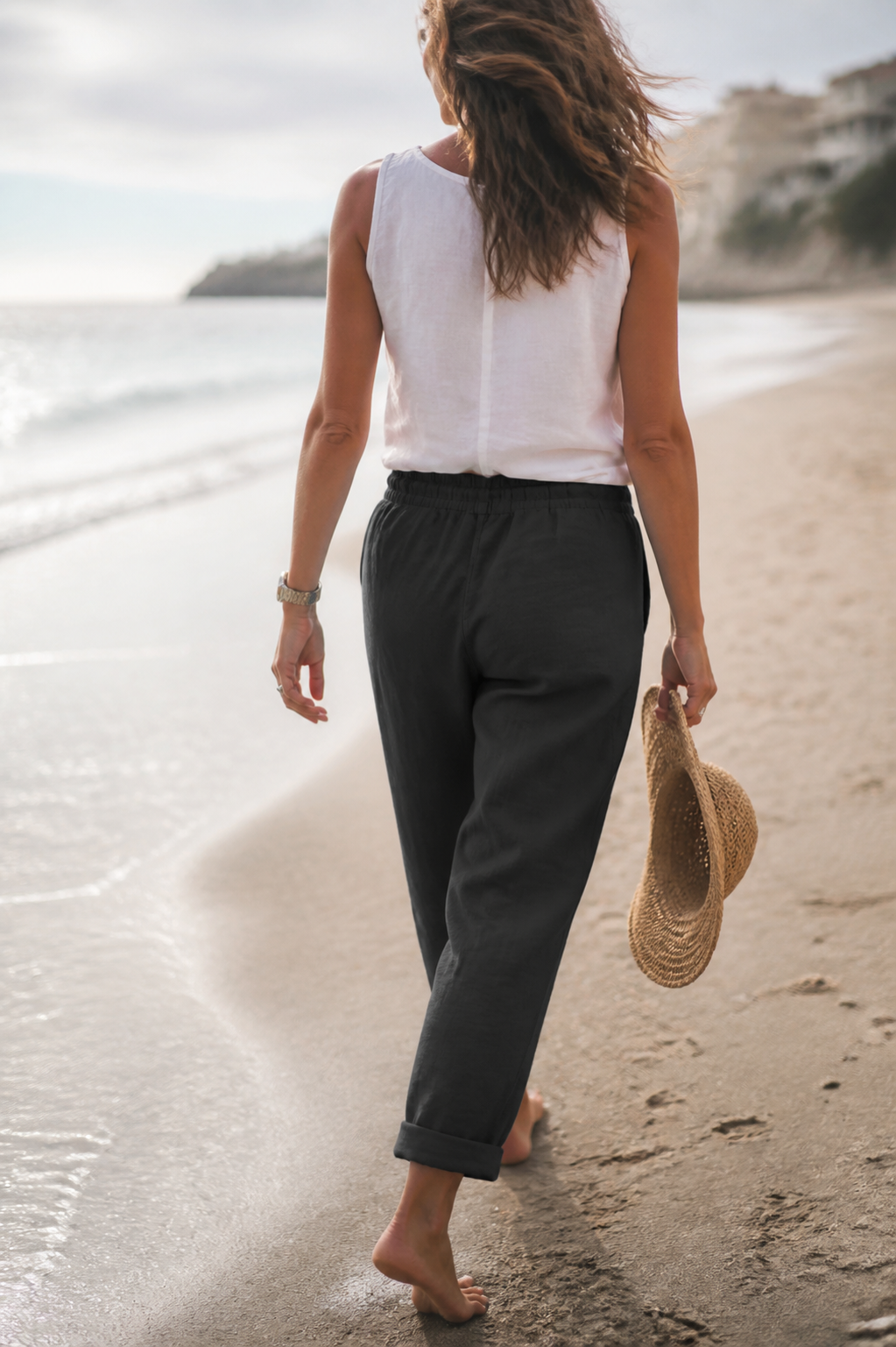 Marlowe Wide-Leg Pants | Women's Relaxed Linen Trousers