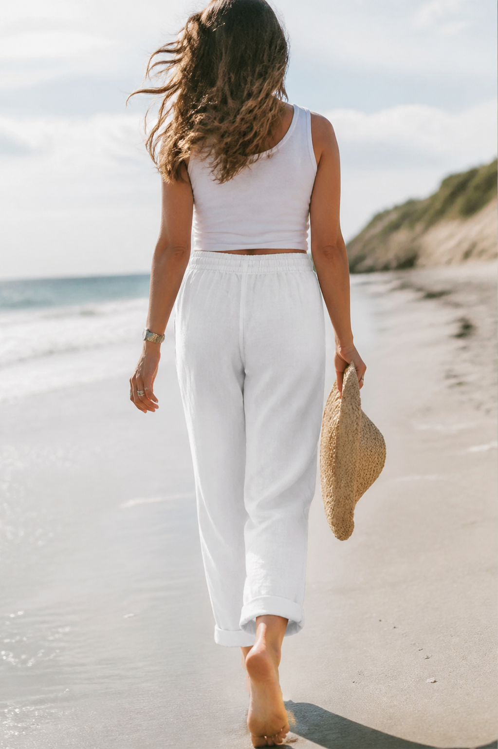Marlowe Wide-Leg Pants | Women's Relaxed Linen Trousers