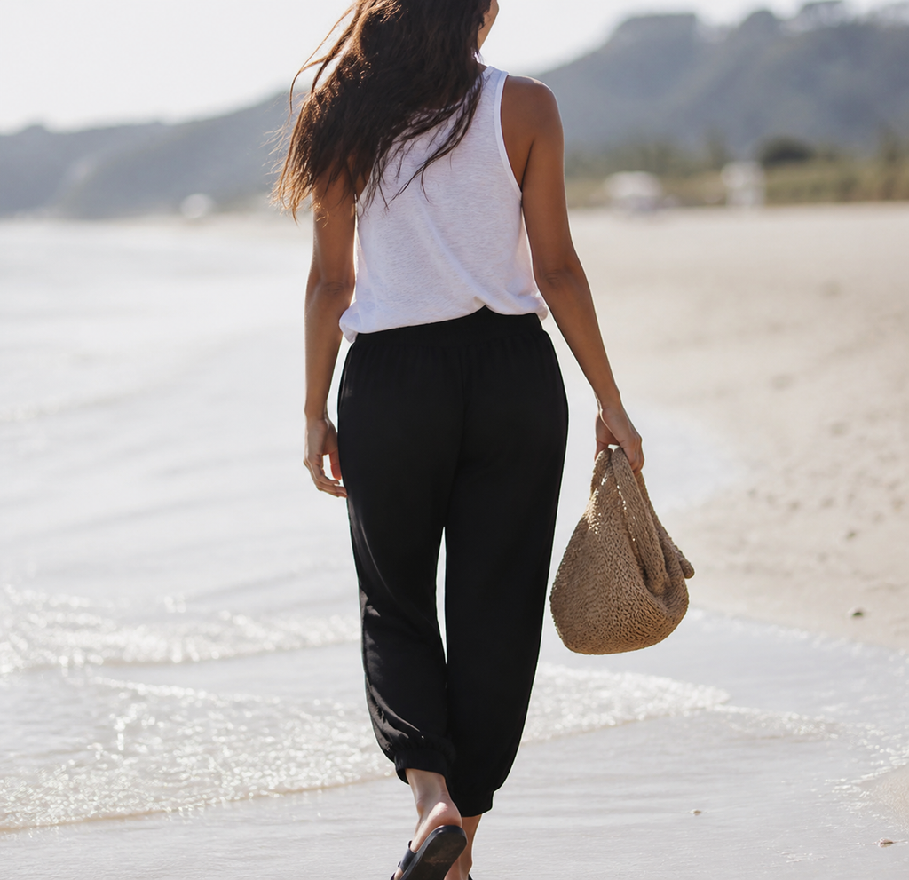 Sage Relaxed Straight Pants | Women's Everyday Trousers