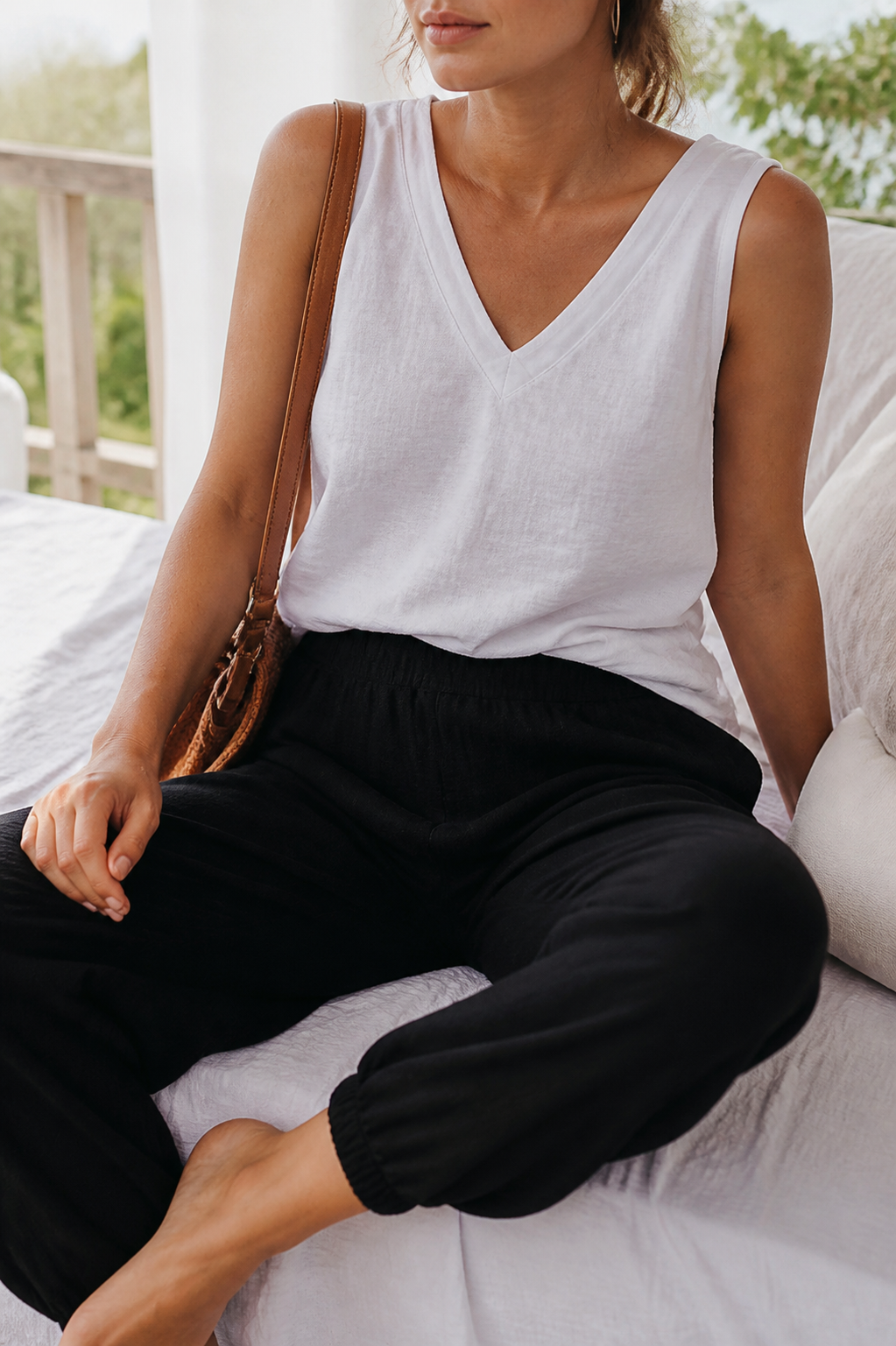 Sage Relaxed Straight Pants | Women's Everyday Trousers