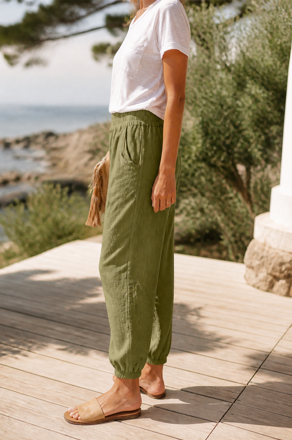 Sage Relaxed Straight Pants | Women's Everyday Trousers