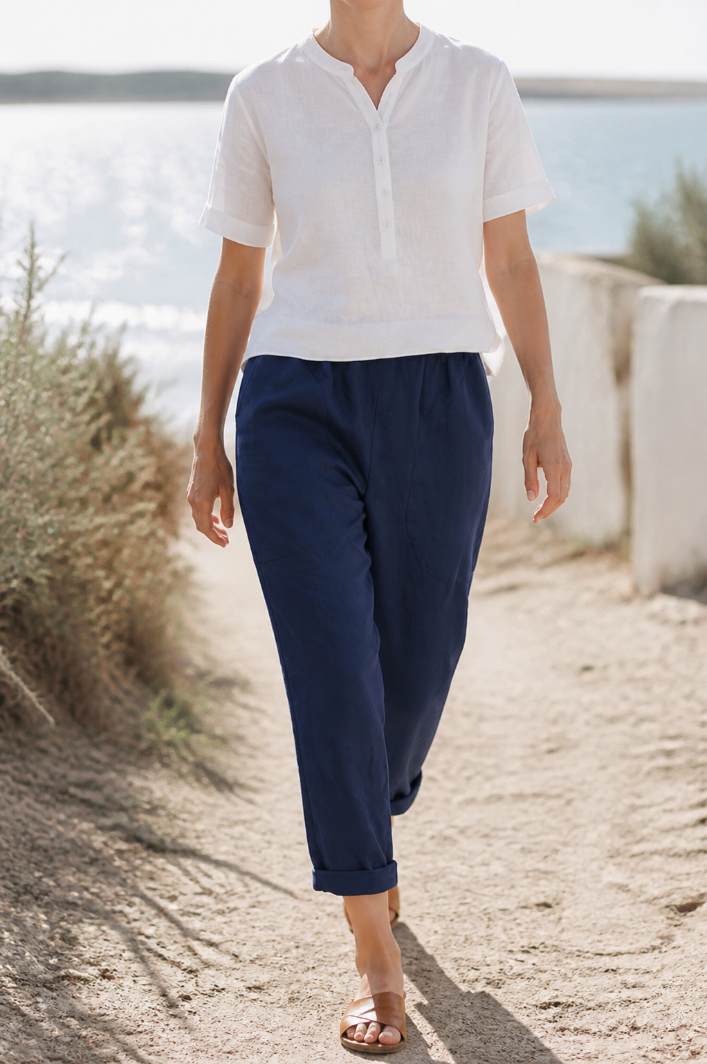 Remy Relaxed Tapered Pants | Women's Everyday Trousers