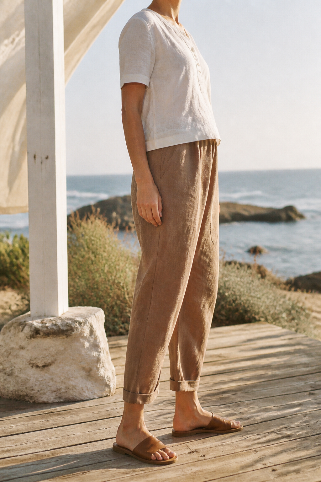 Remy Relaxed Tapered Pants | Women's Everyday Trousers