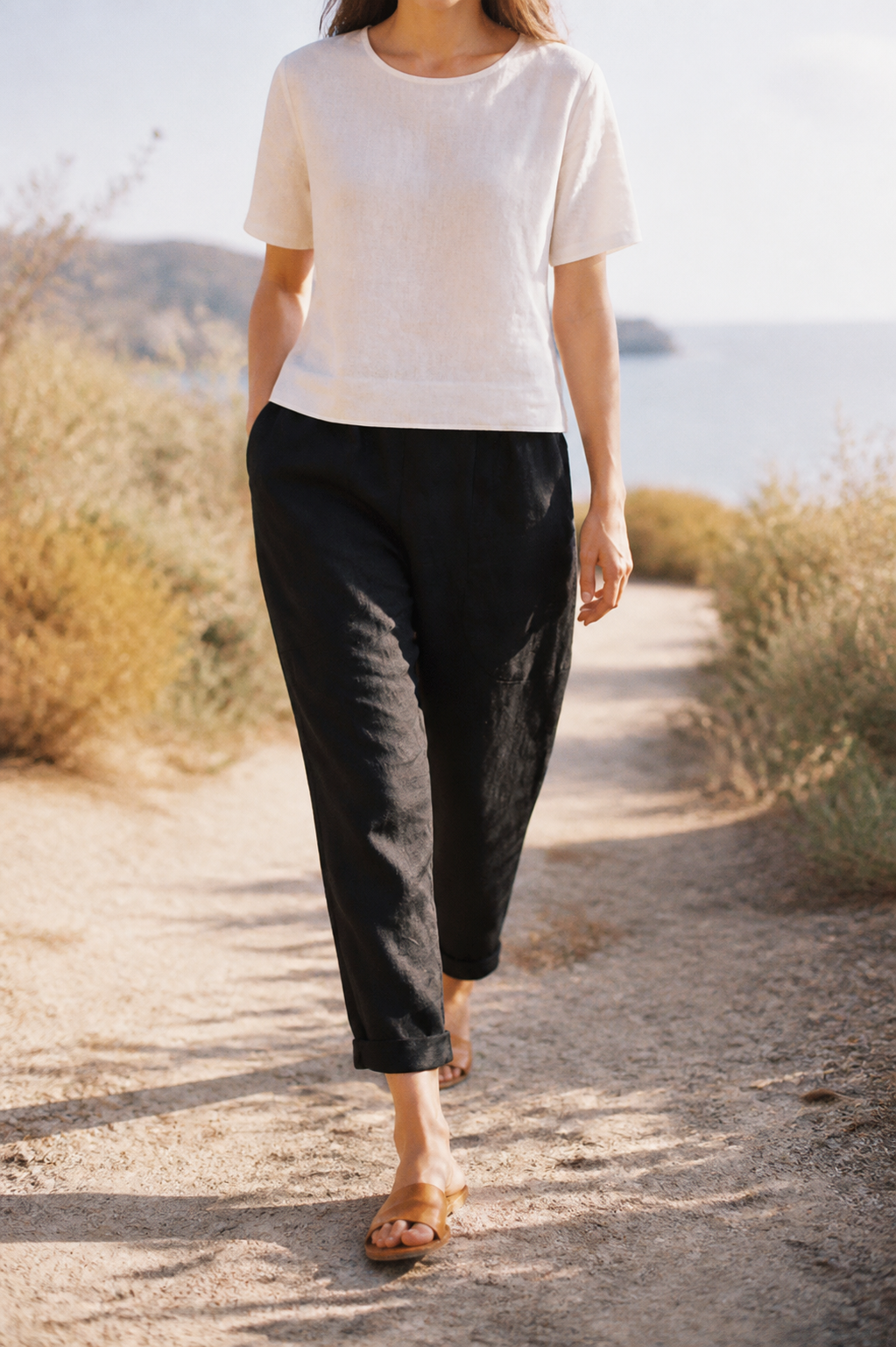 Remy Relaxed Tapered Pants | Women's Everyday Trousers