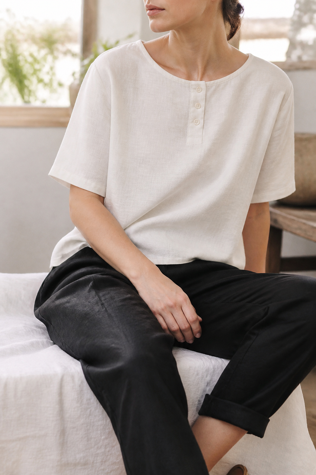 Remy Relaxed Tapered Pants | Women's Everyday Trousers
