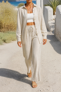 Bianca Two-Piece Set | Women's Matching Top and Trousers
