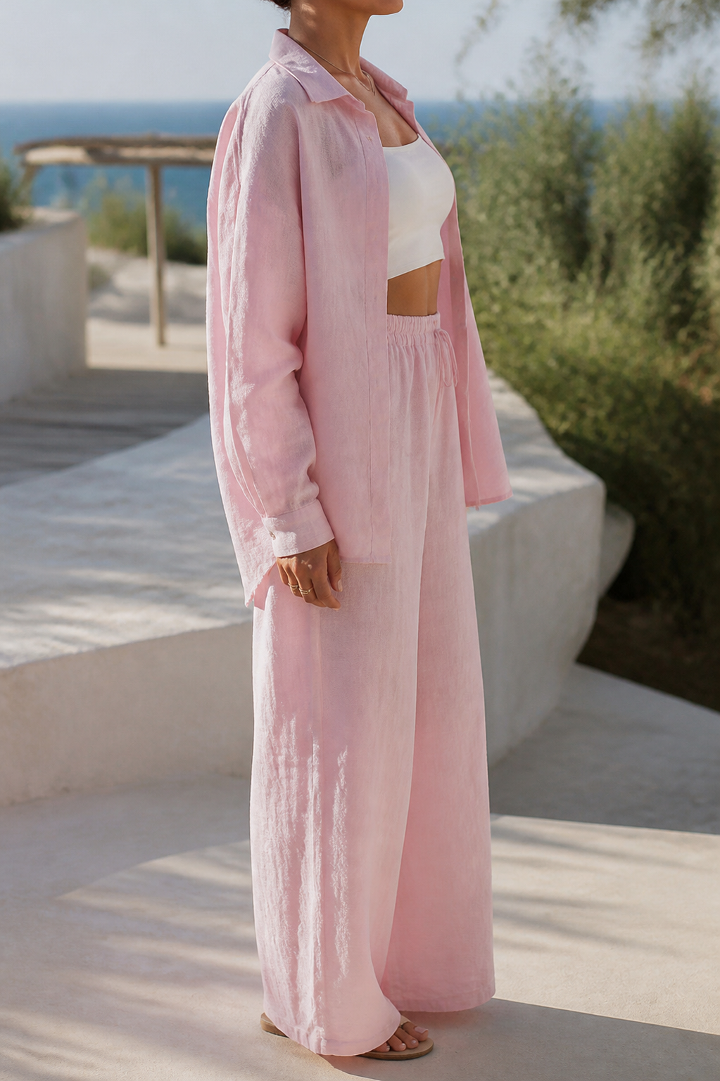 Bianca Two-Piece Set | Women's Matching Top and Trousers