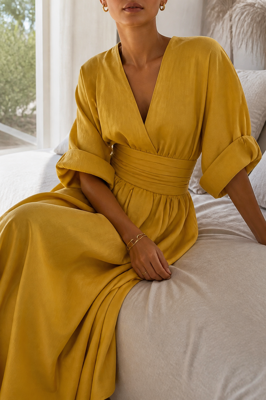 Josephine Wrap Jumpsuit | Women's Wide-Leg Occasion One-Piece