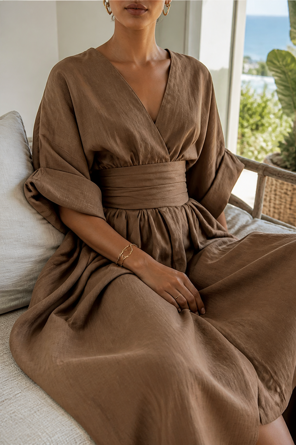 Josephine Wrap Jumpsuit | Women's Wide-Leg Occasion One-Piece