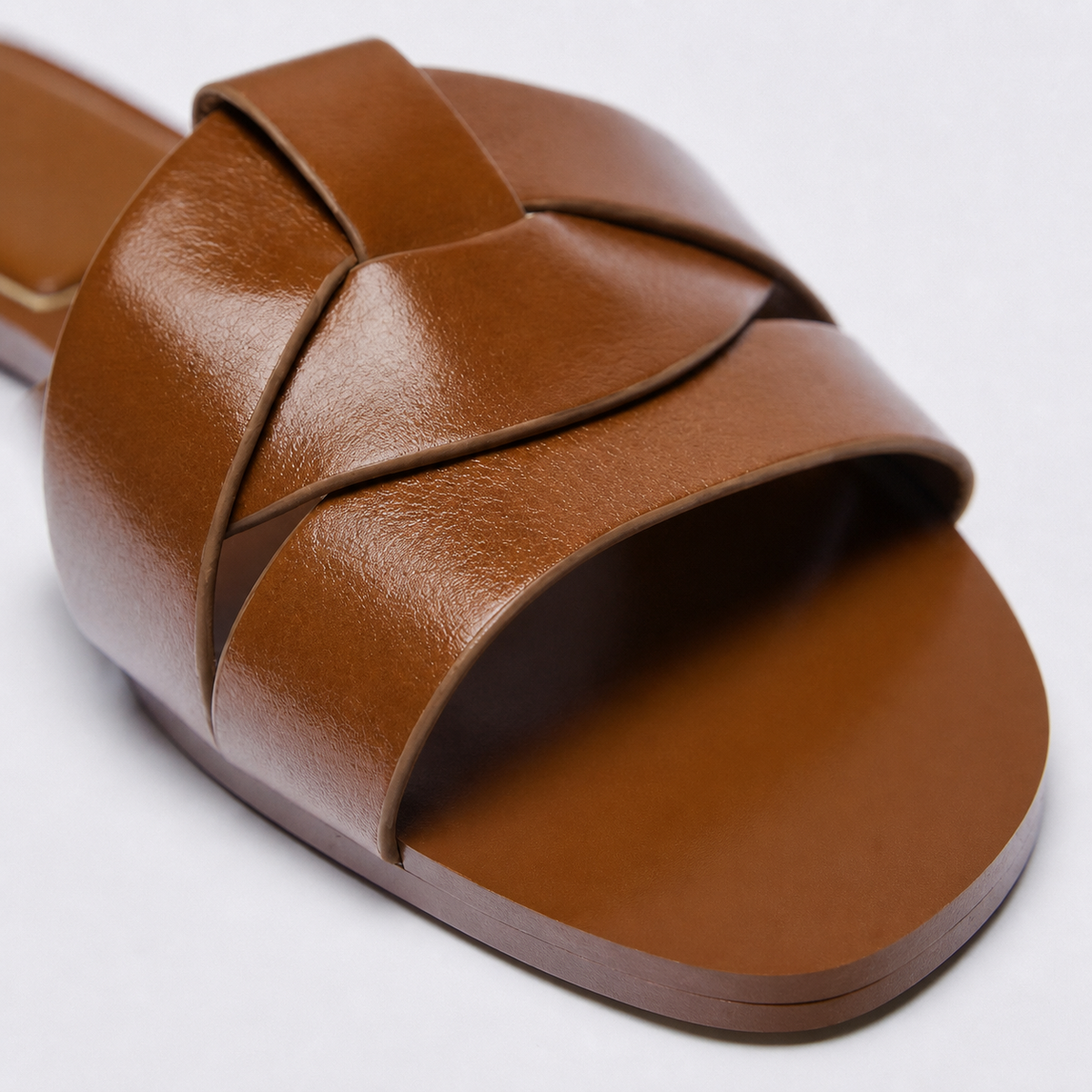 Siena Cross-Band Flat Slides | Women's Slip-On Summer Slides