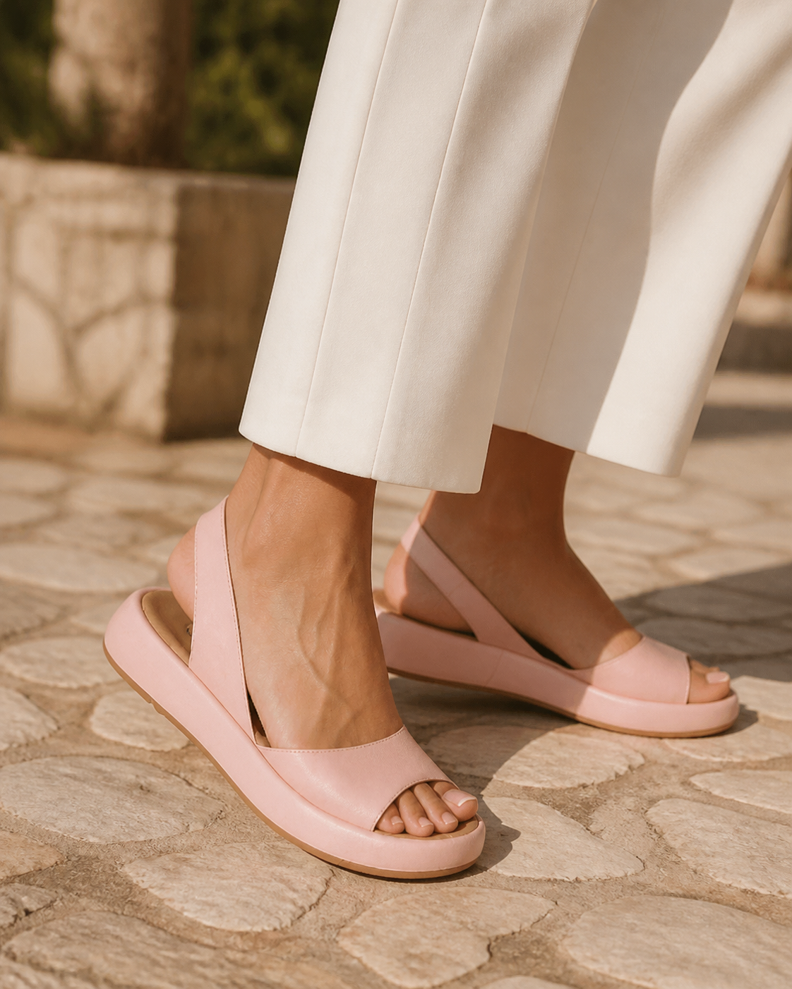 Briony Peep-Toe Slingback Sandals | Women's Slip-On Summer Sandals