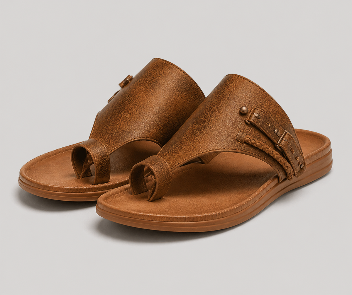 Cleo Toe-Loop Slide Sandals | Women's Cushioned Summer Slides